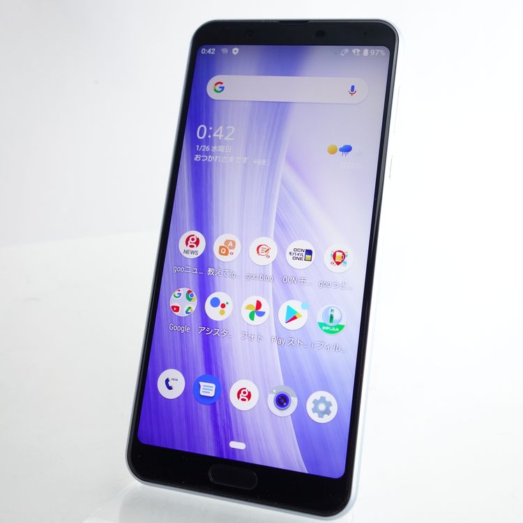 ��SIM�ե꡼��AQUOS sense3 plus SH-M11 �ࡼ��֥롼 OCN��