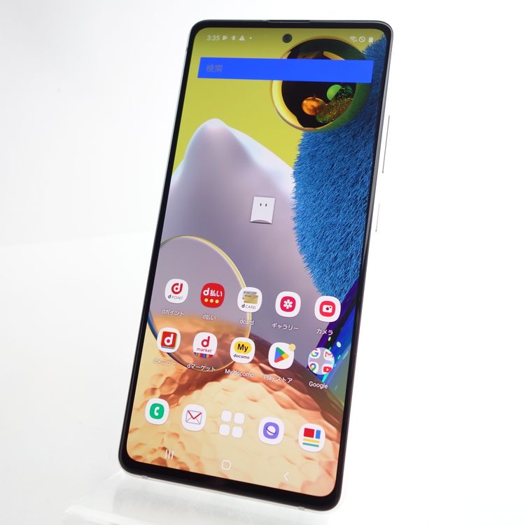 ��SIM�ե꡼��Galaxy A51 5G SC-54A �ץꥺ��֥�å����ۥ磻�� �������¡�