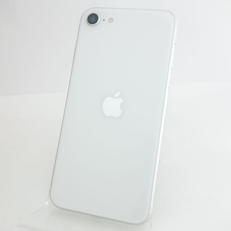 ��SIM�ե꡼��iPhoneSE2 64GB �ۥ磻�� ����100�� Apple���ȥ���