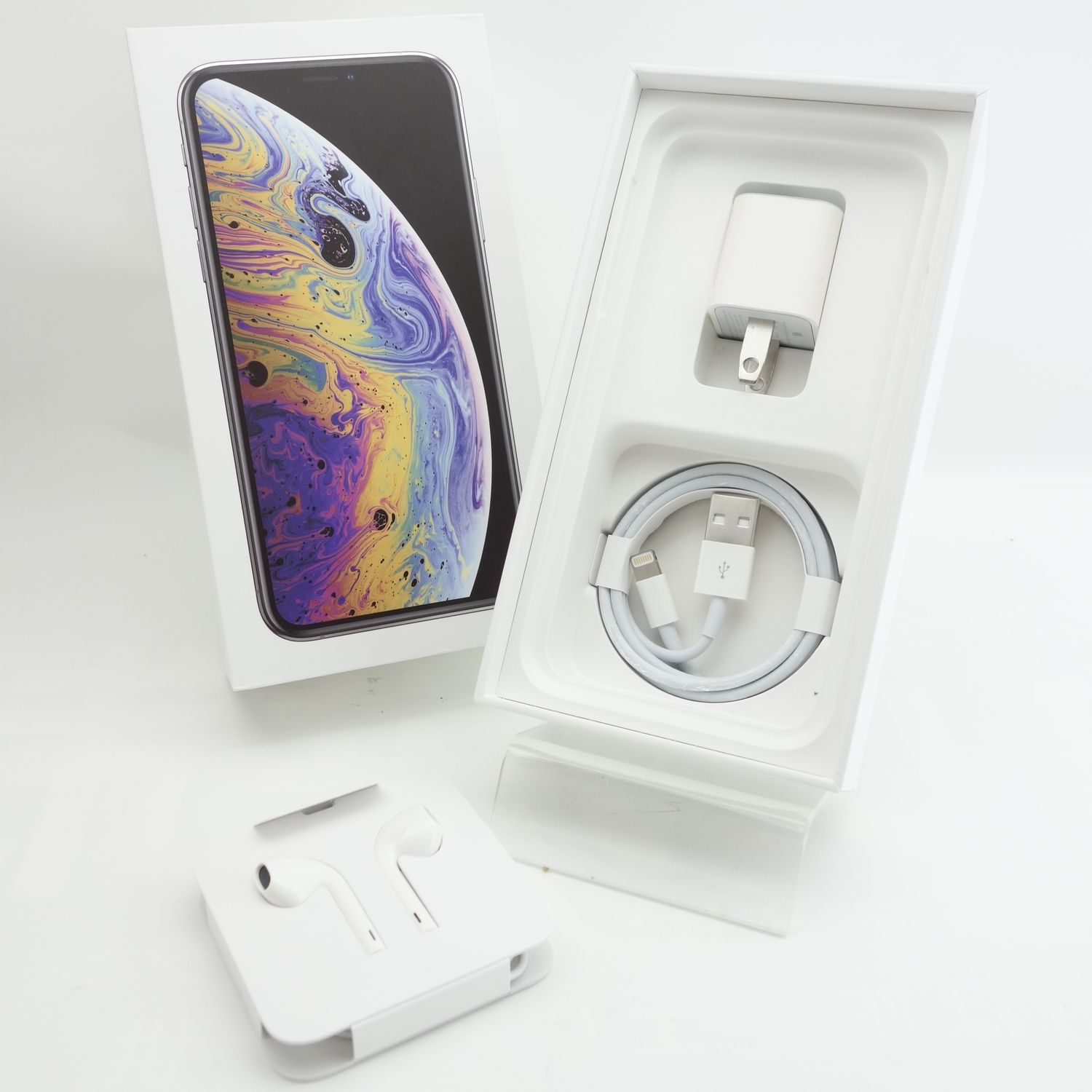 ムスビー｜【SIMフリー】iPhoneXS 256GB シルバー 電池100％ 利用制限〇 付属品完備【iPhone XS SIMフリー （国内版）】￥36,981