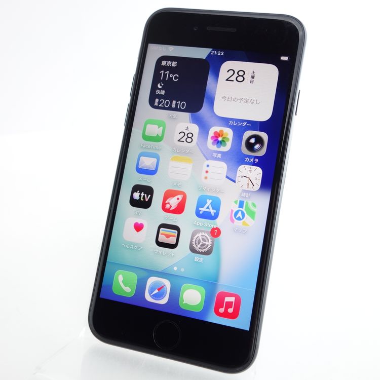 ��SIM�ե꡼��iPhoneSE2 64GB �֥�å� ����93�� �������¡�