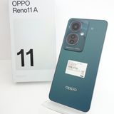 【SIMフリー】OPPO Reno11 A A401OP ダークグリーン 利用制限〇