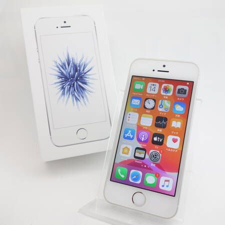ムスビー｜【SIMフリー】iPhoneSE 第1世代 シルバー 32GB 電池100  