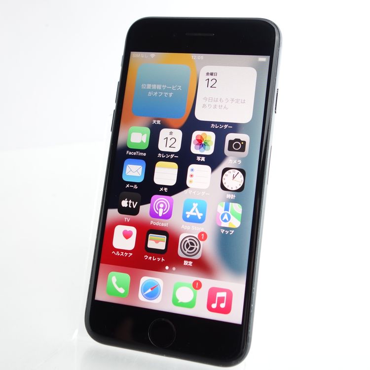 SIMե꡼iPhone7 32GB ֥å 100 ¡