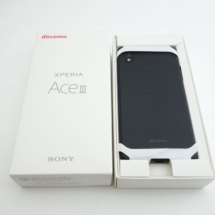 SIMե꡼Xperia Ace III SO-53C ֥å ¡ docomo
