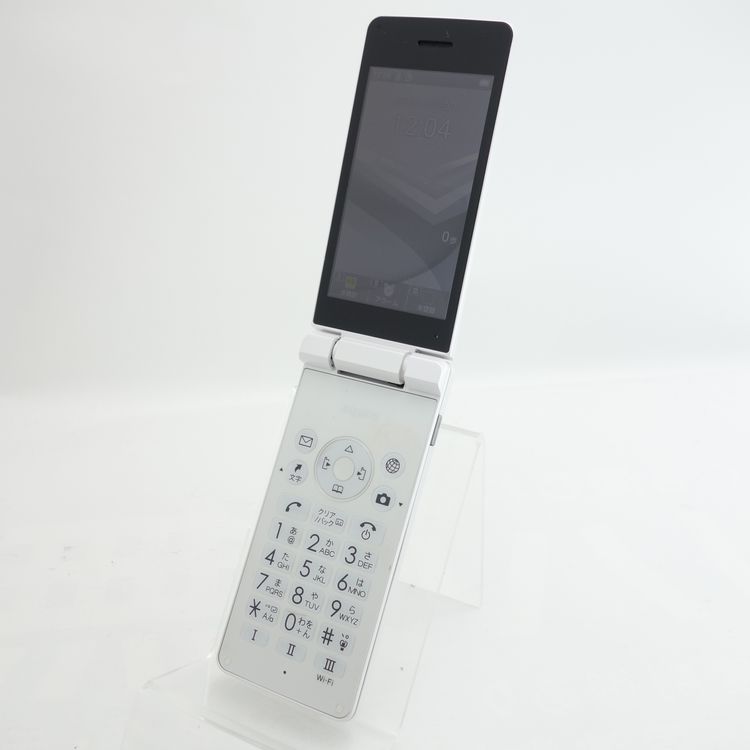 ムスビー｜【SIMフリー】AQUOSケータイ4 A206SH ホワイト Y!mobile版 