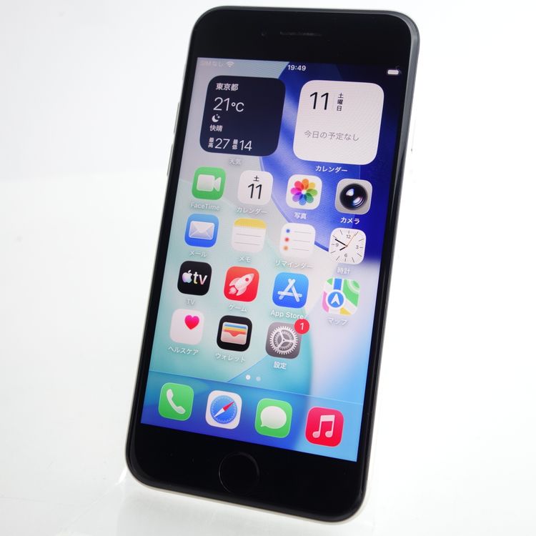 ��SIM�ե꡼��iPhoneSE3 128GB �������饤�� ����87�� Apple���ȥ���