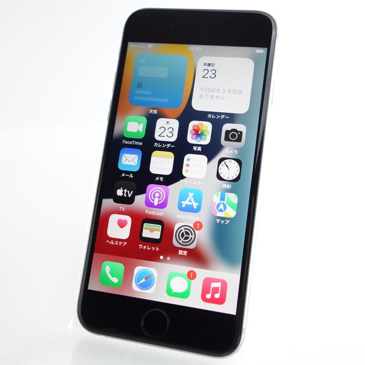 【SIMフリー】iPhone6S 64GB スペースグレイ 電池100% 利用制限〇