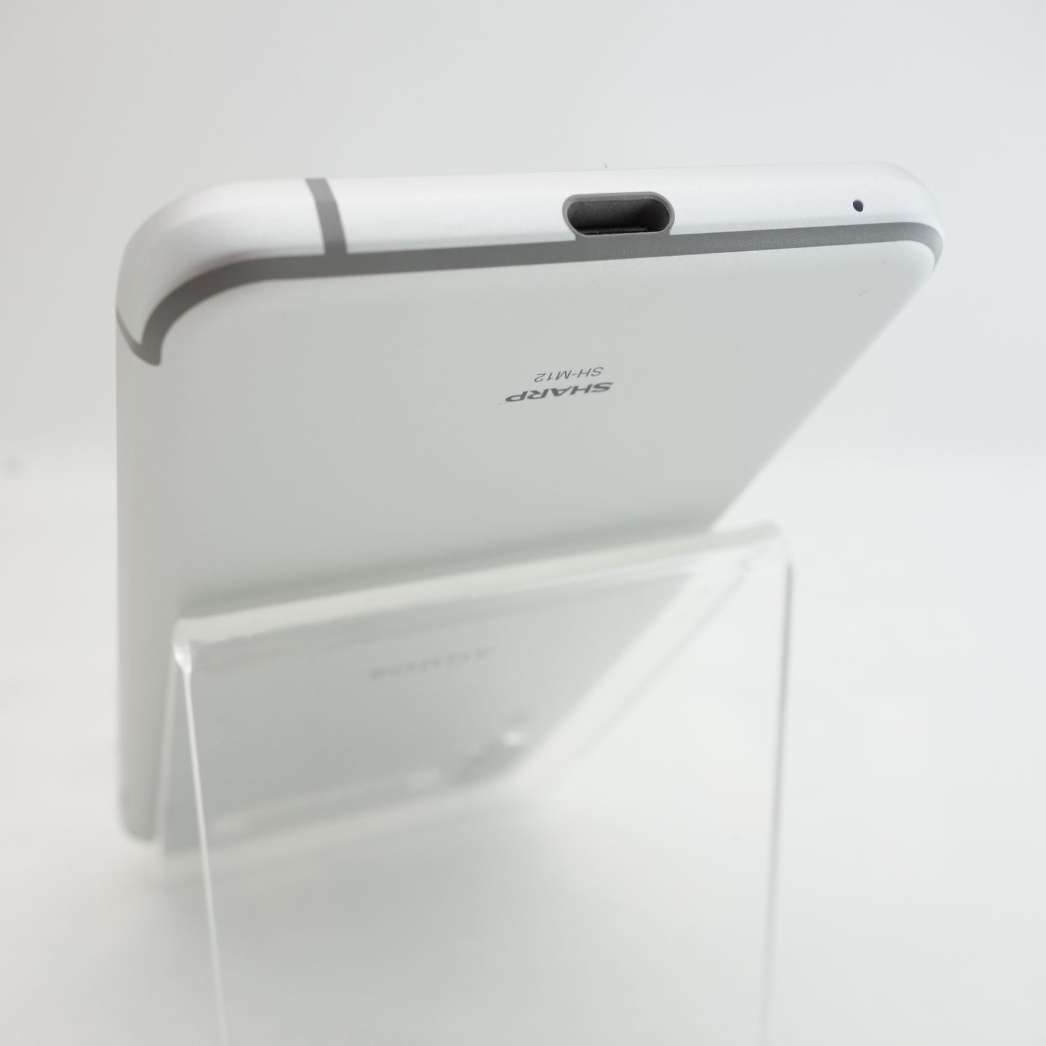ムスビー｜【SIMフリー】AQUOS sense3 SH-02M-y シルバーホワイト Y 