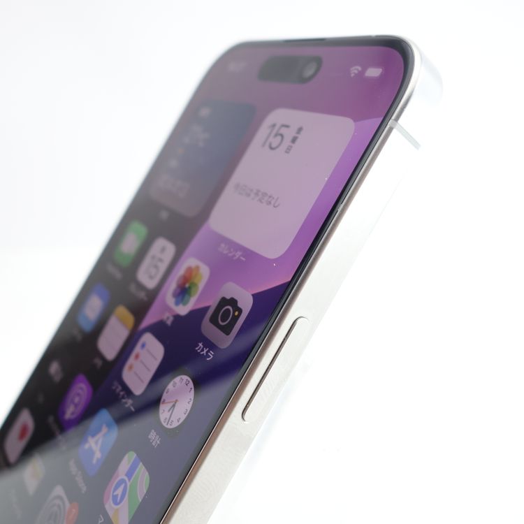 ��SIM�ե꡼��iPhone15 Pro 256GB �ۥ磻�ȥ����˥��� ����95�� Apple��