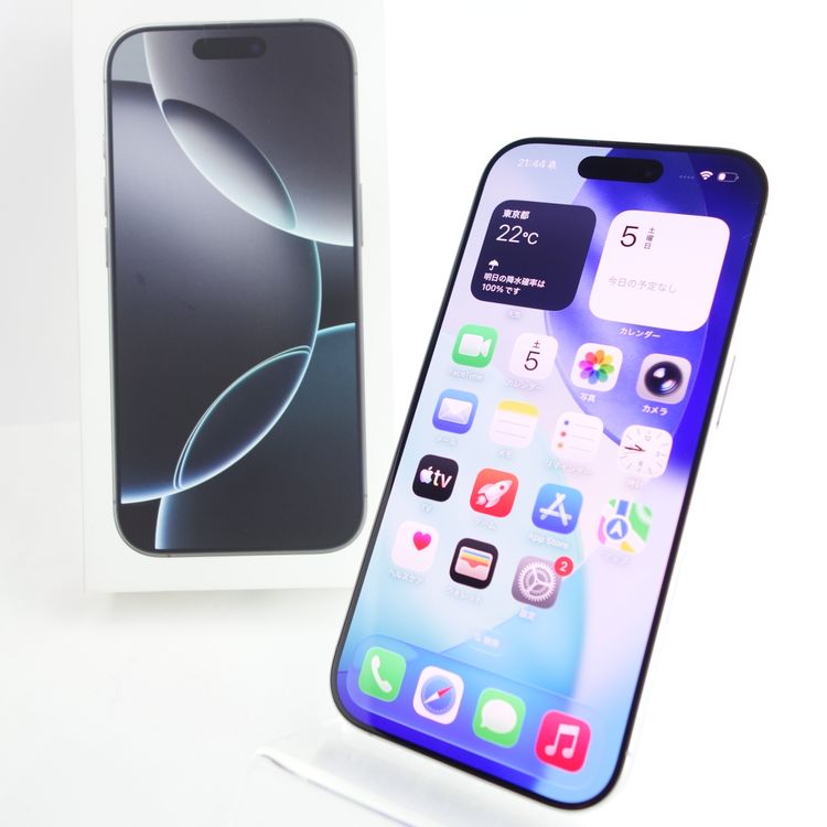��SIM�ե꡼��iPhone16 Pro 256GB �ۥ磻�ȥ����˥��� ����91��