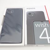 【SIMフリー】AQUOS wish4 A402SH ブラック 利用制限〇 Y!mobile版