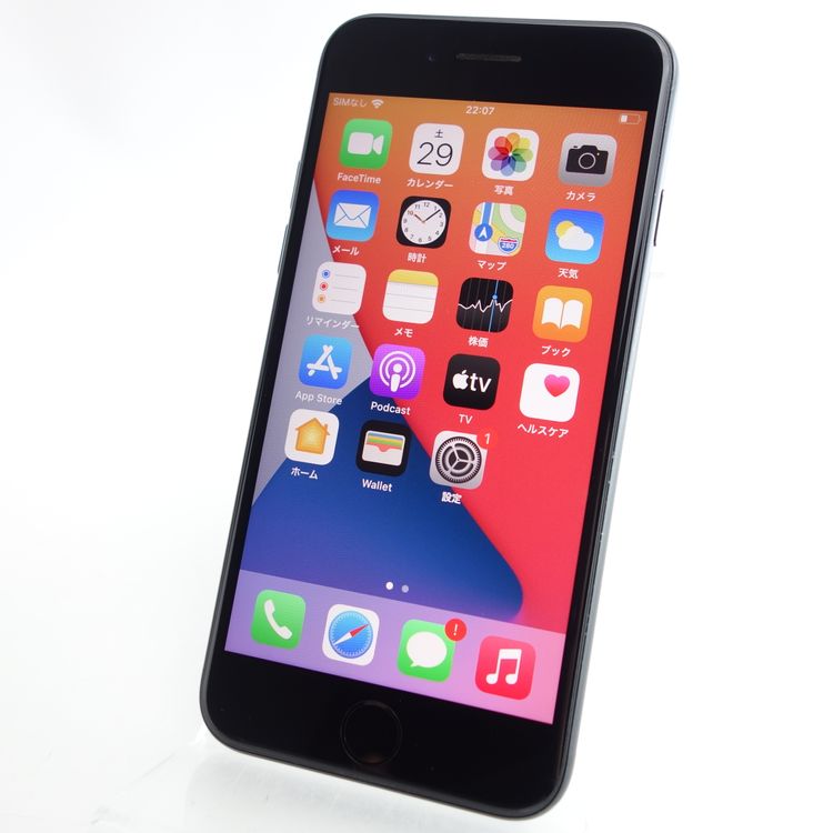 ��SIM�ե꡼��iPhoneSE2 64GB �֥�å� ����85�� �������¡�