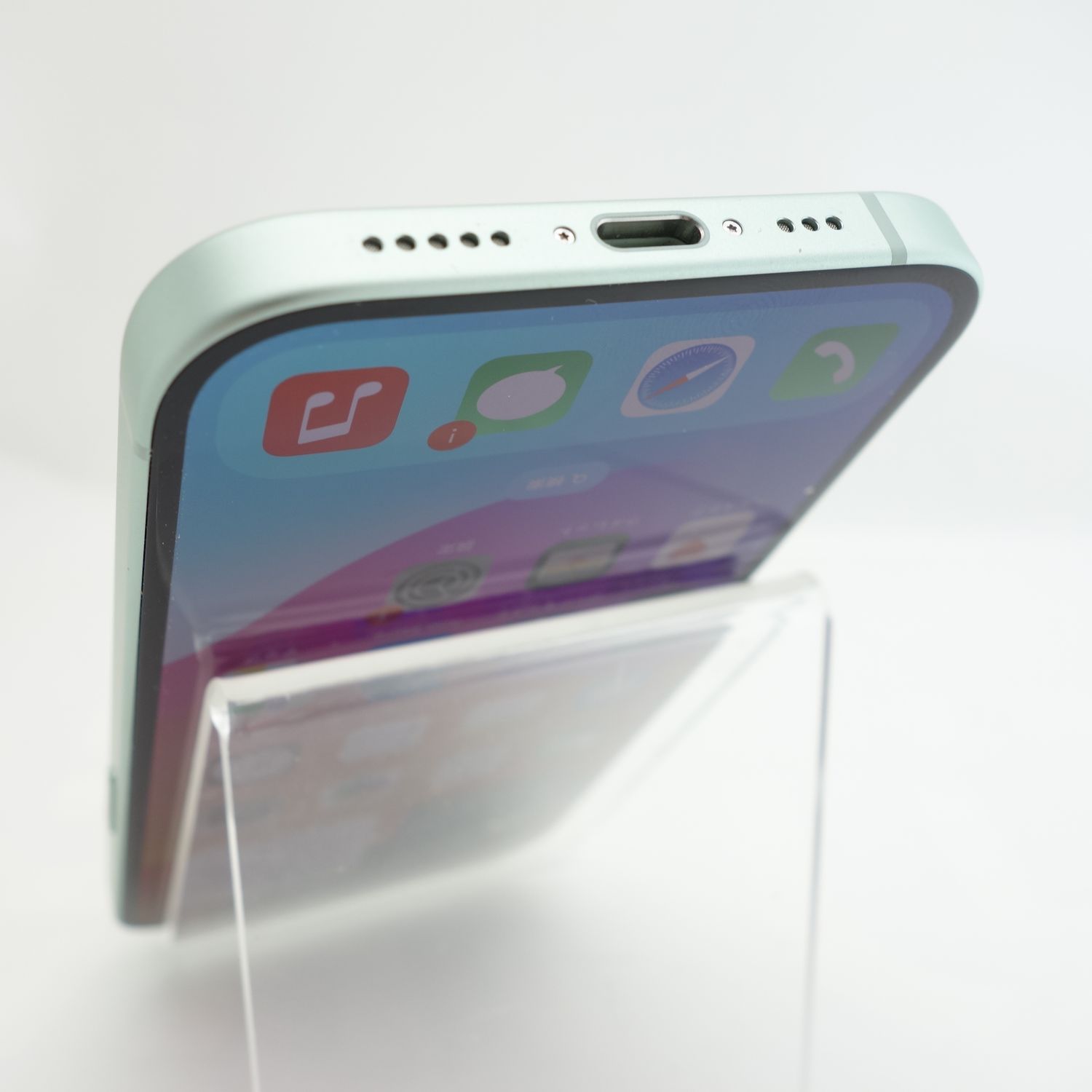 ムスビー｜【SIMフリー】iPhone15 128GB グリーン 電池100％ 利用制限 