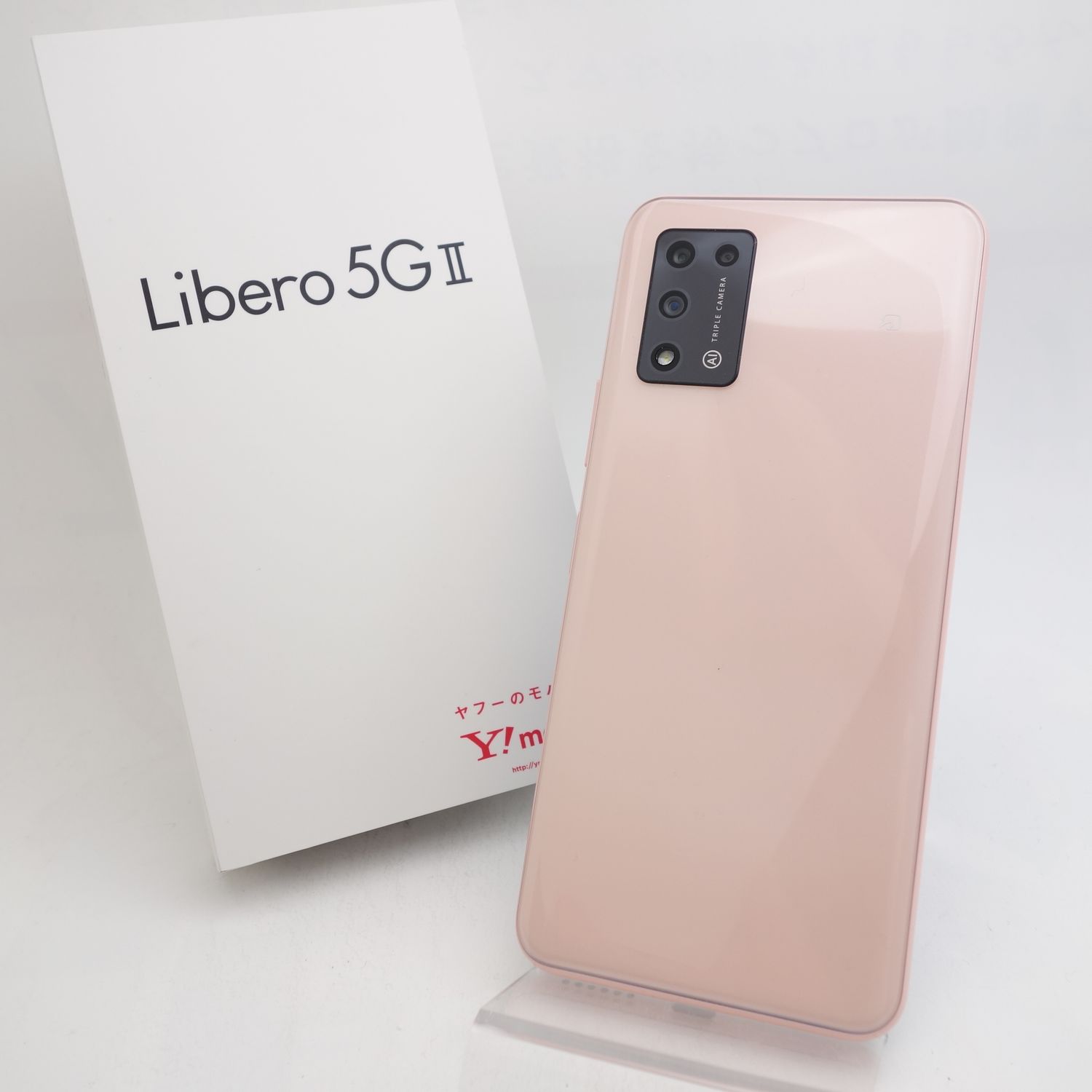 ムスビー｜【SIMフリー】Libero 5G II A103ZT ピンク Y!mobile版SIM 