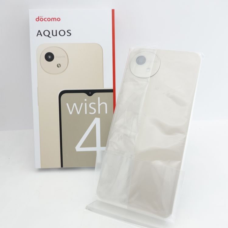 ��SIM�ե꡼��AQUOS wish4 SH-52E �ۥ磻�� �������¡� docomo��