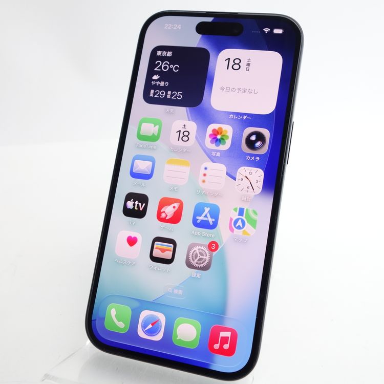 ��SIM�ե꡼��iPhone15 128GB �֥�å� ����91% �������¡�