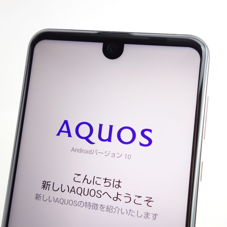 ��SIM�ե꡼��AQUOS R3 SH-04L �ץ���ʥۥ磻�� �������¡� docomo��