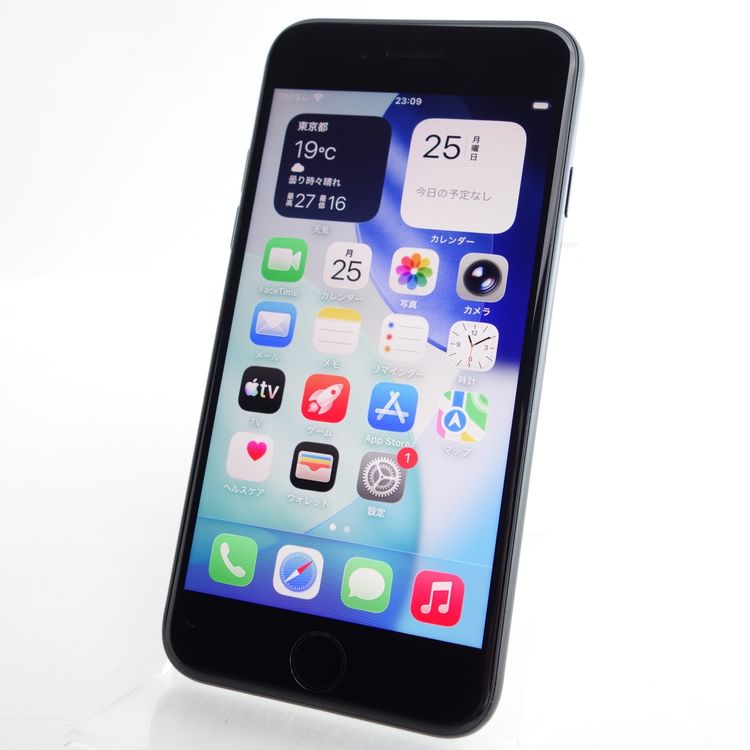 ��SIM�ե꡼��iPhoneSE2 64GB �֥�å� ����92�� �������¡�