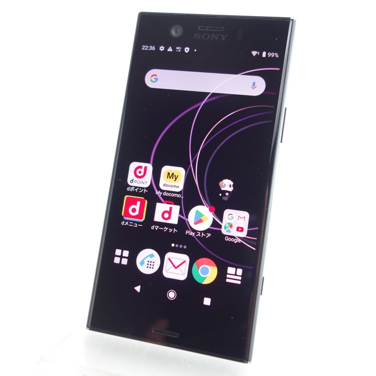 ��SIM�ե꡼��Xperia XZ1 Compact SO-02K �֥�å� �������¡� �ɥ�����