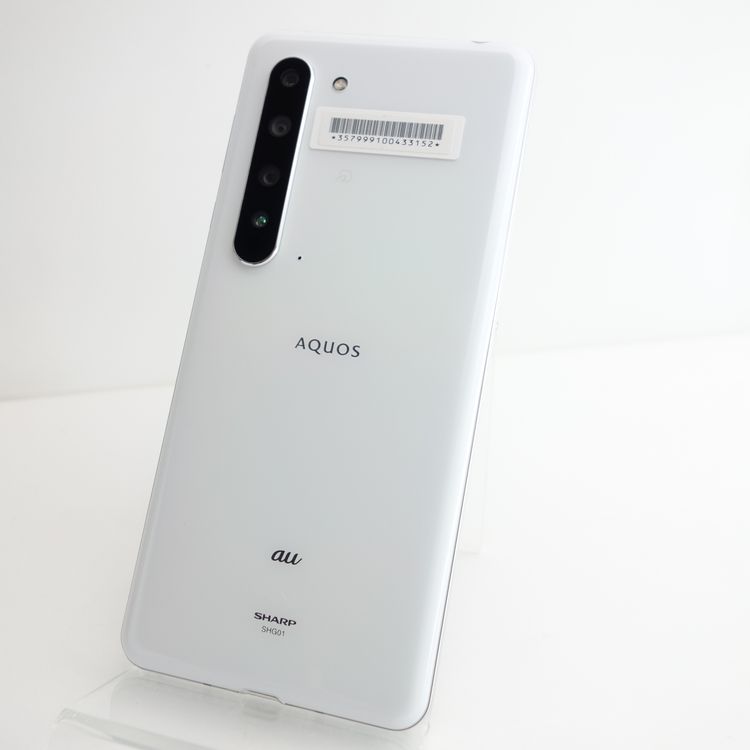 ��SIM�ե꡼��AQUOS R5G SHG01 ��������ۥ磻�� ���������ݾ� au��