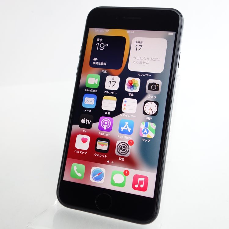 SIMե꡼iPhoneSE2 64GB ֥å 93 ¡