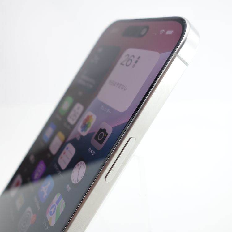 ��SIM�ե꡼��iPhone15Pro 512GB �ۥ磻�ȥ����˥��� ����86��