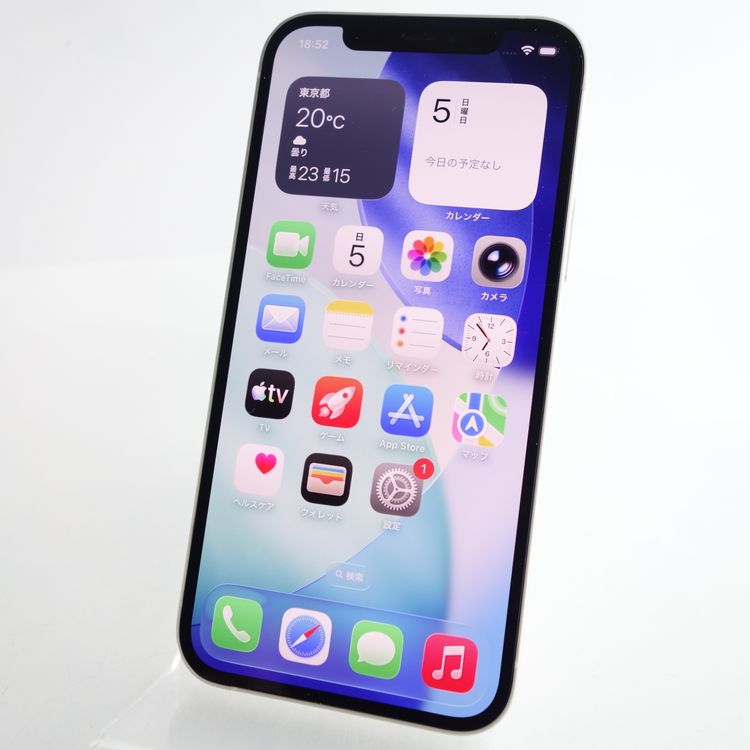 ��SIM�ե꡼��iPhone12 64GB �ۥ磻�� ����86�� Apple���ȥ���