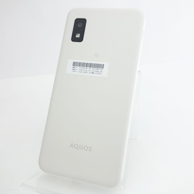 ��SIM�ե꡼��AQUOS wish3 A303SH-y �ۥ磻�� �������¡� Y!mobile��