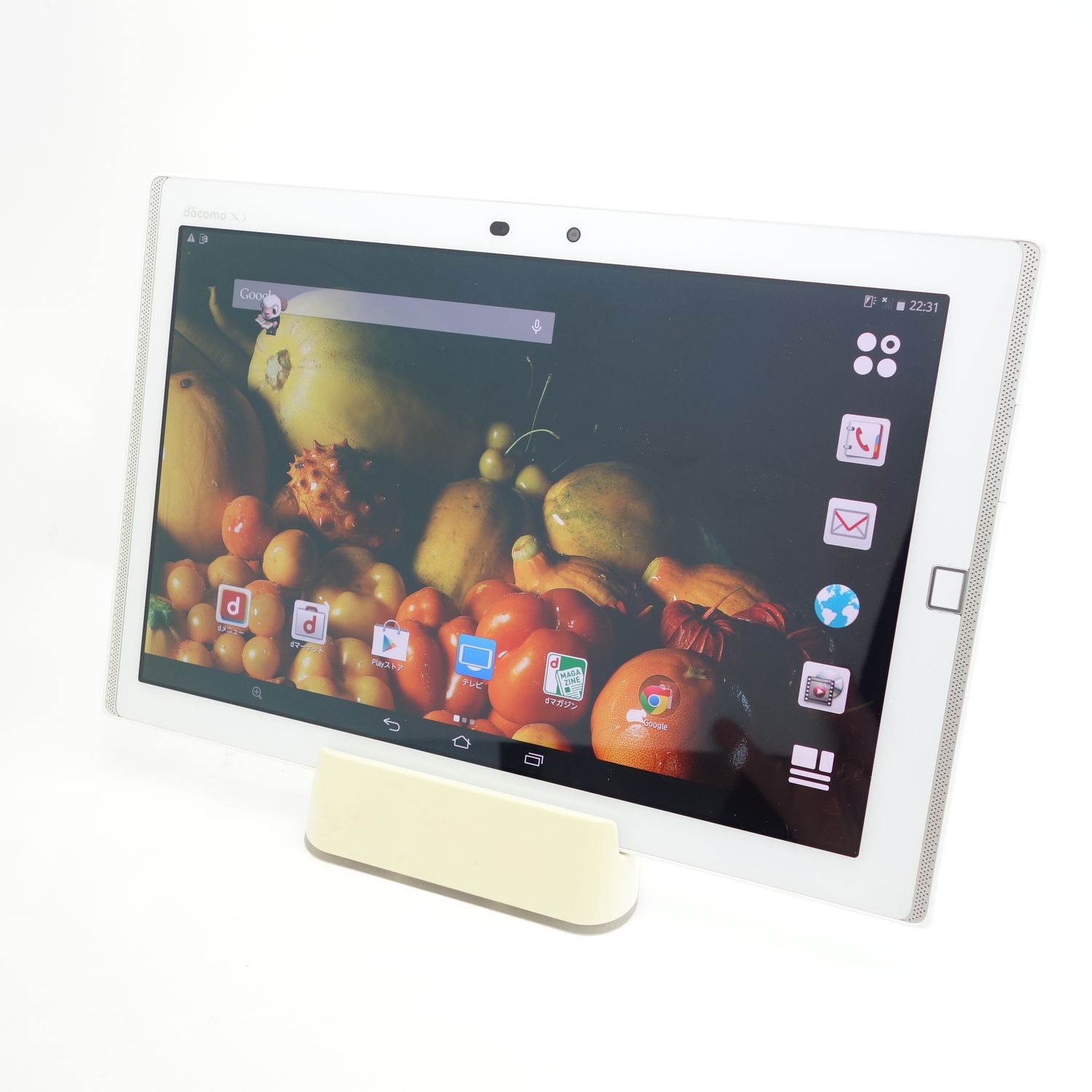 ムスビー｜【10.5インチ】ARROWS Tab F-03G ホワイト docomo版 
