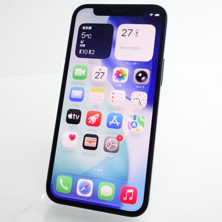 ��SIM�ե꡼��iPhone12 mini 128GB �֥�å� ����93�� �������¡�