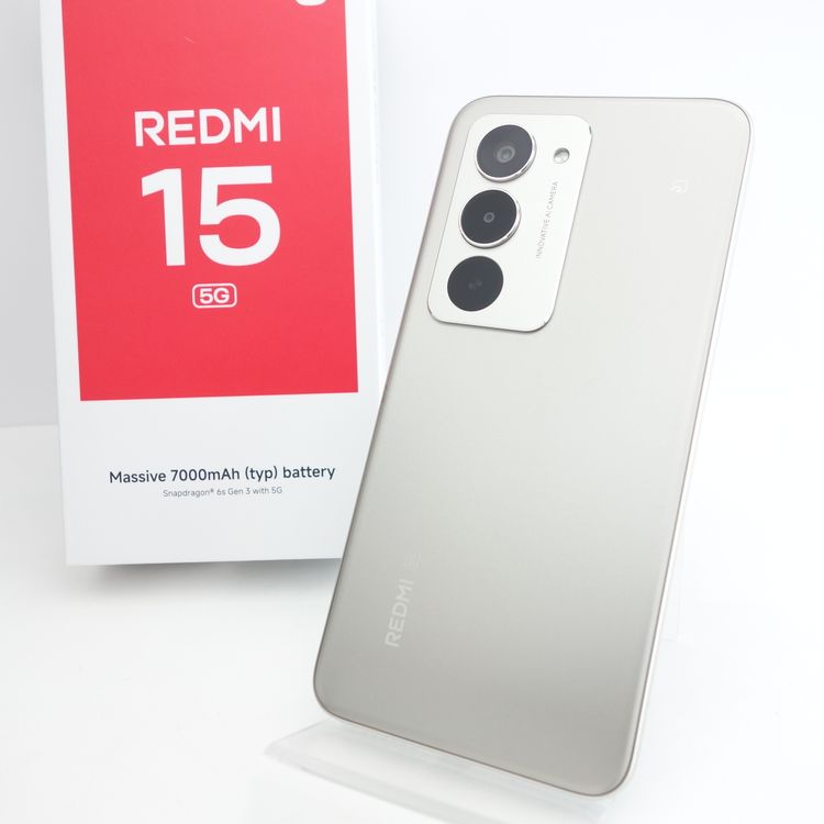 ��SIM�ե꡼��Xiaomi Redmi 15 5G 128GB �����󥰥졼 �������¡�