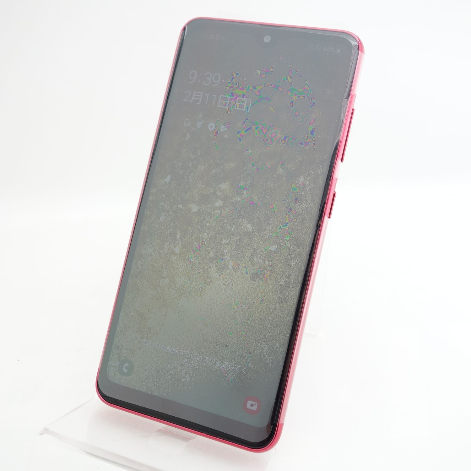 ムスビー｜【SIMフリー】Galaxy A20 SCV46 レッド au版 利用制限○ 未 