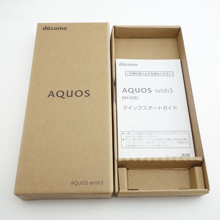 SIMե꡼AQUOS wish3 SH-53D ۥ磻 ¡ docomo