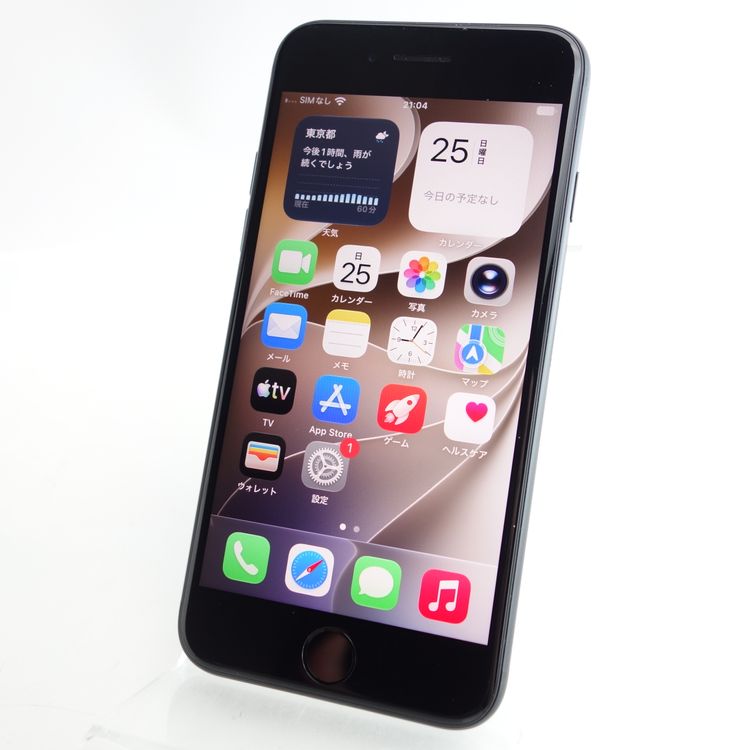 ��SIM�ե꡼��iPhoneSE2 64GB �֥�å� ����93�� �������¡�