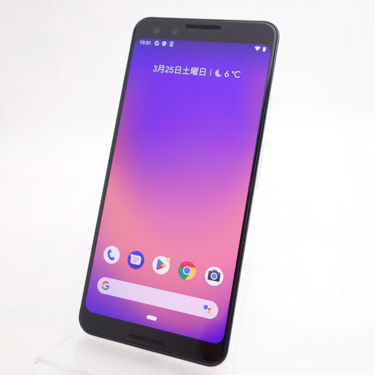 ムスビー｜【SIMフリー】Pixel 3 G013B 64GB クリアリーホワイト 