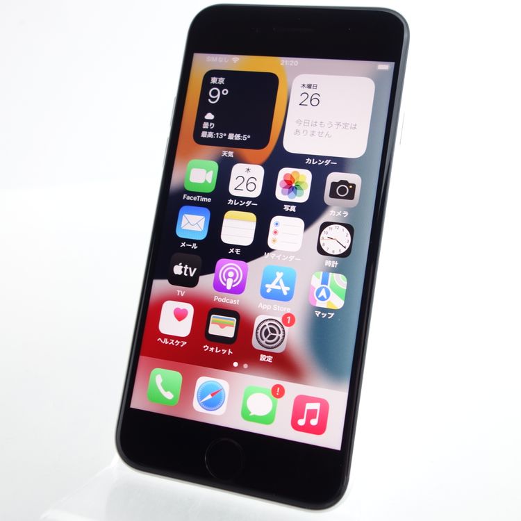 ��SIM�ե꡼��iPhoneSE2 64GB �ۥ磻�� ����91�� �������¡�