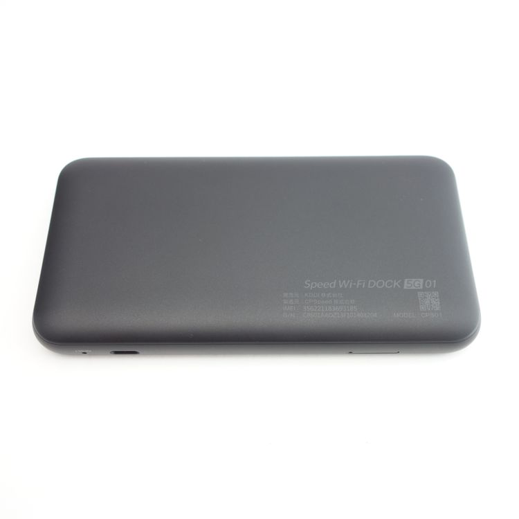��SIM�ե꡼��Speed Wi-Fi Dock 5G 01 CPS01 �֥�å� UQ��Х�����