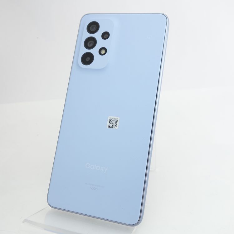 【SIMフリー】Galaxy A53 5G SCG15 オーサムブルー 利用制限保証 au版