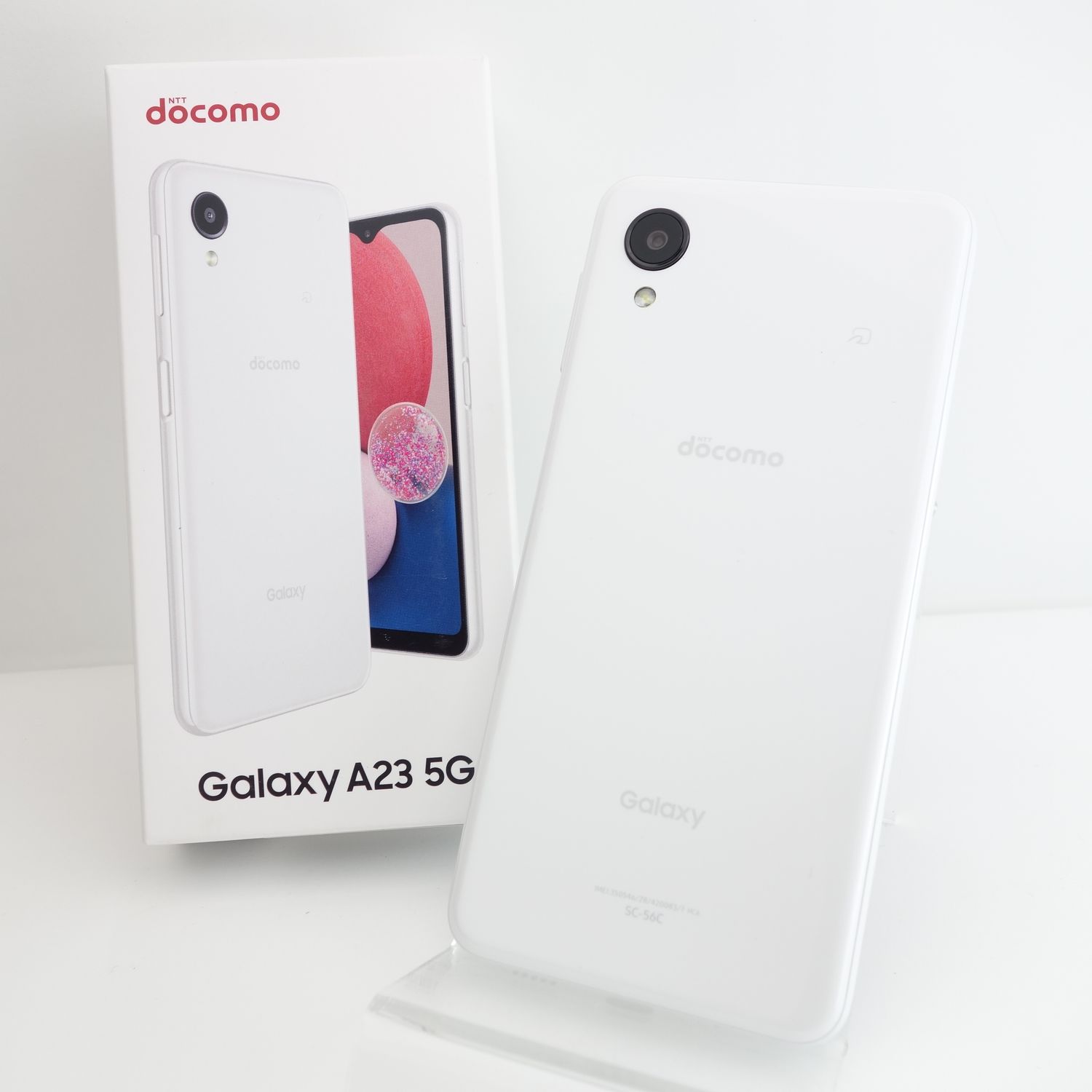 ムスビー｜【SIMフリー】Galaxy A23 5G SC-56C ホワイト 利用制限 