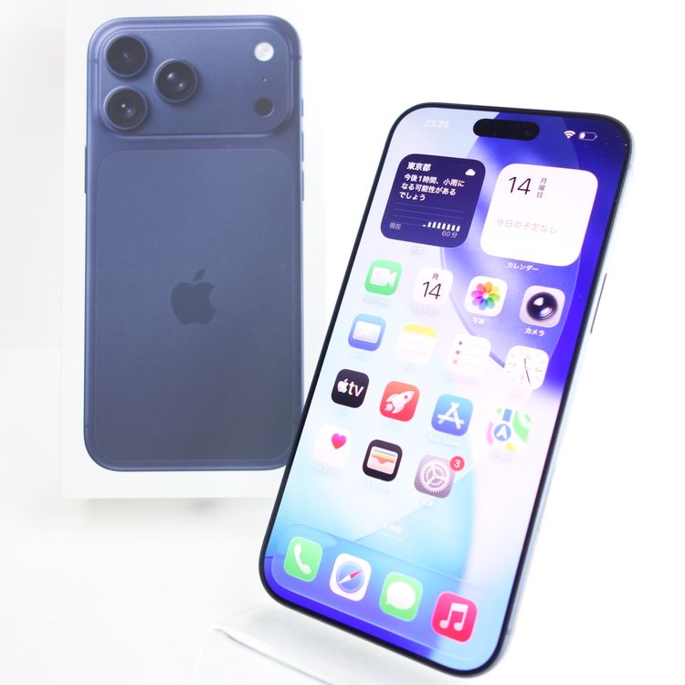 ��SIM�ե꡼��iPhone17 Pro Max 256GB �ǥ����ץ֥롼 ����100��
