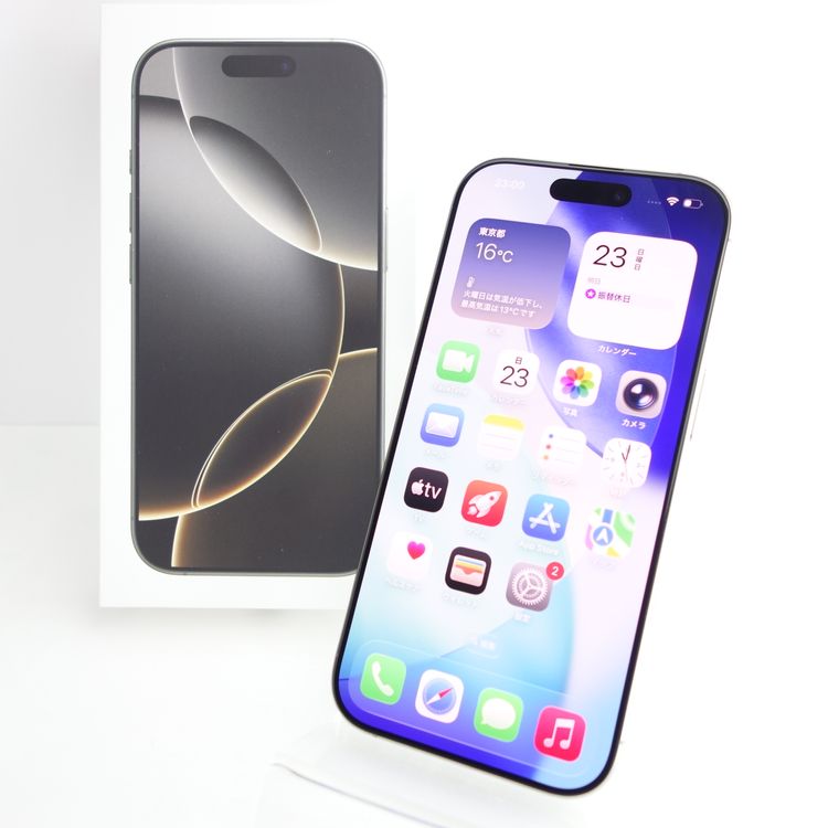 SIMե꡼iPhone16 Pro 512GB ʥ˥ 100 ŷ