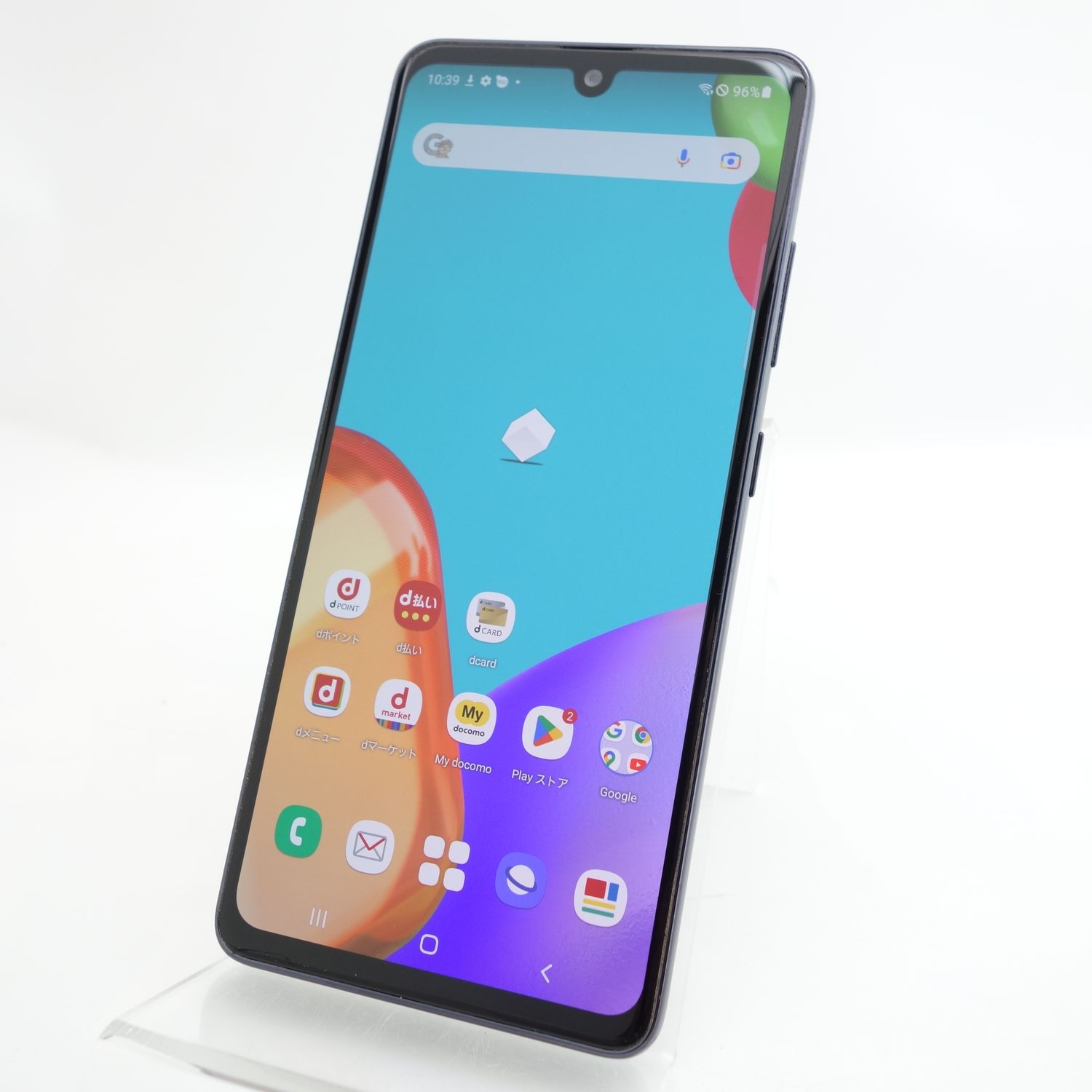 UQmobile Galaxy A41 SCV48 ホワイト SIMロック解除済（サムスン  