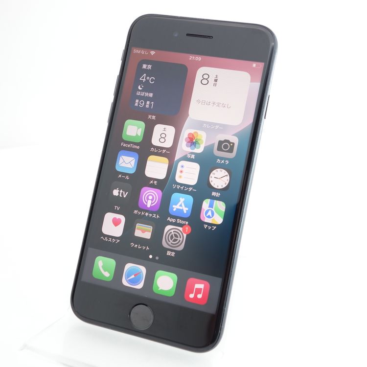 ムスビー｜【SIMフリー】iPhoneSE3 64GB ミッドナイト 電池87％ 利用  