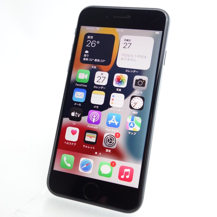��SIM�ե꡼��iPhoneSE2 64GB �֥�å� ����93�� �������¡�