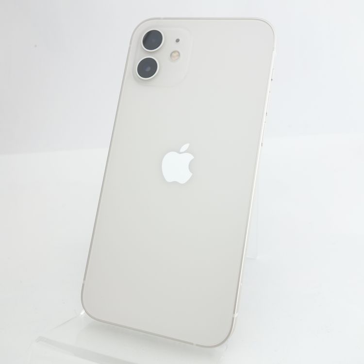 【SIMフリー】iPhone12 64GB ホワイト 電池100% 利用制限〇