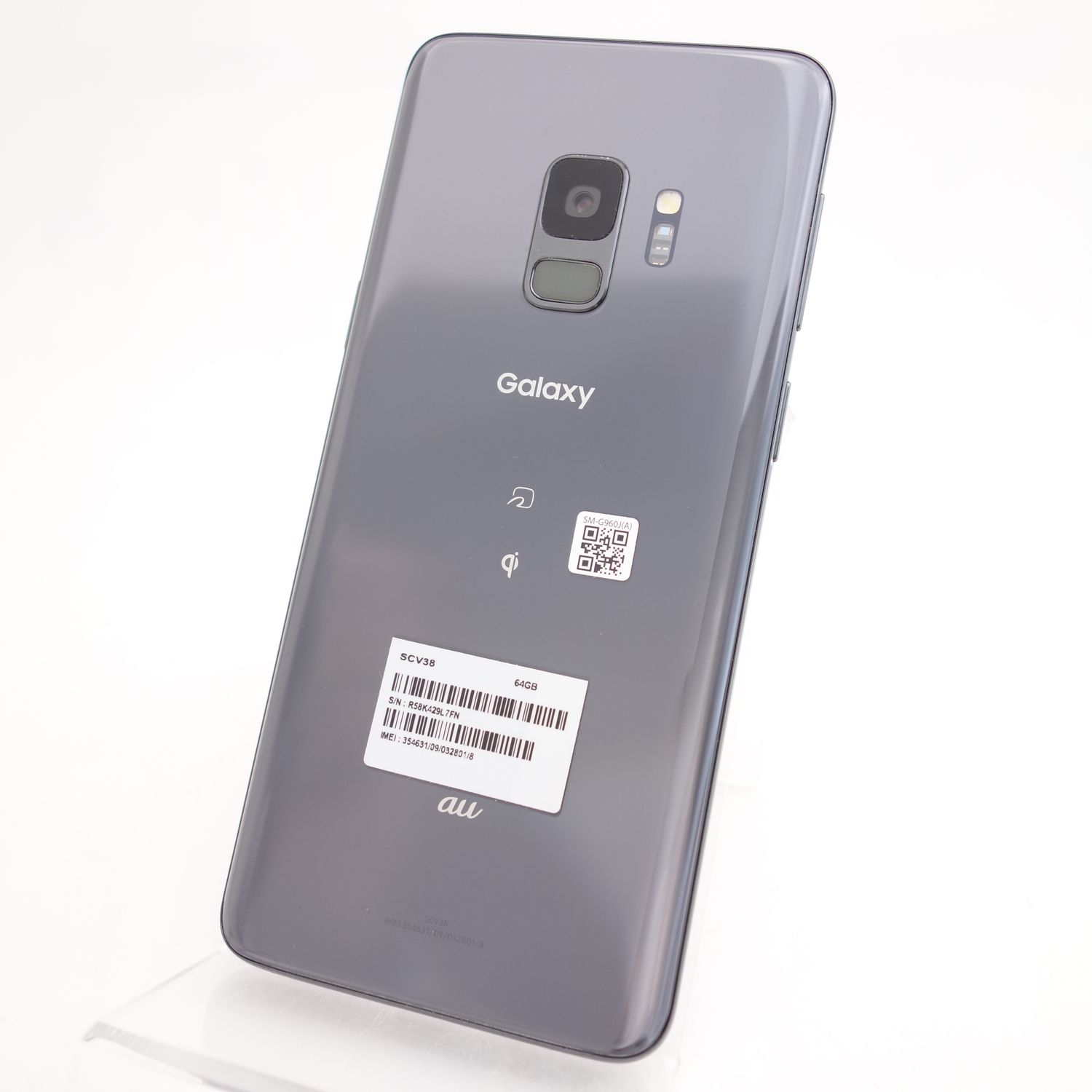 GALAXY S9 64GB チタニウムグレー SC-02K docomoロック解除SIMフリー 