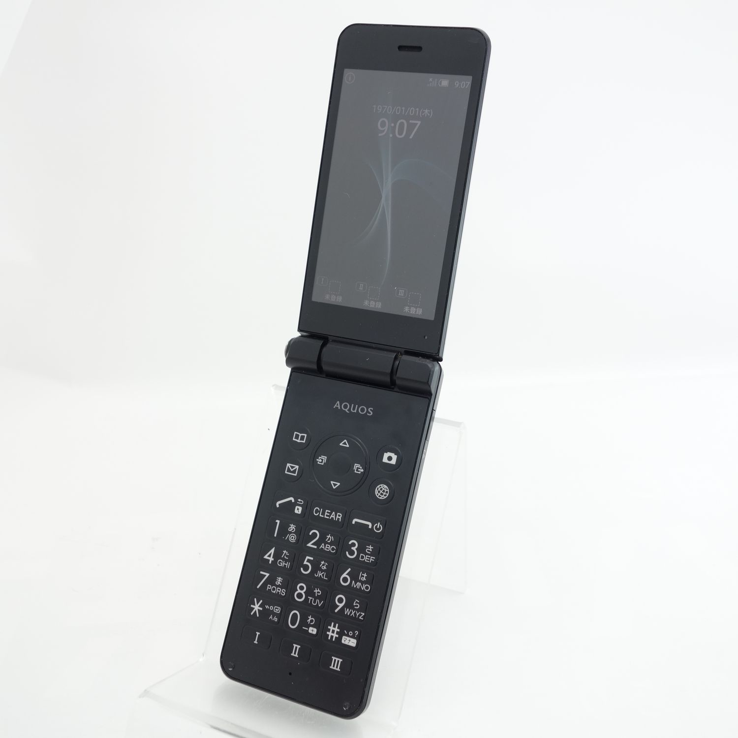 ムスビー｜【SIMフリー】AQUOS ケータイ SH-N01 ブラック 国内版SIM 