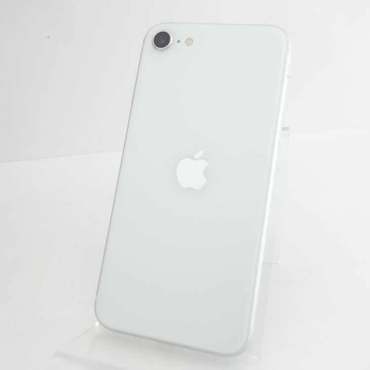 ��SIM�ե꡼��iPhoneSE2 128GB �ۥ磻�� ����86�� �������¡�