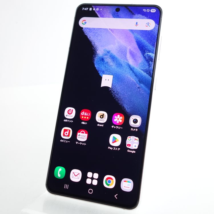 ��SIM�ե꡼��Galaxy S21 5G SC-51B �ե���ȥ�ۥ磻�� �������¡�